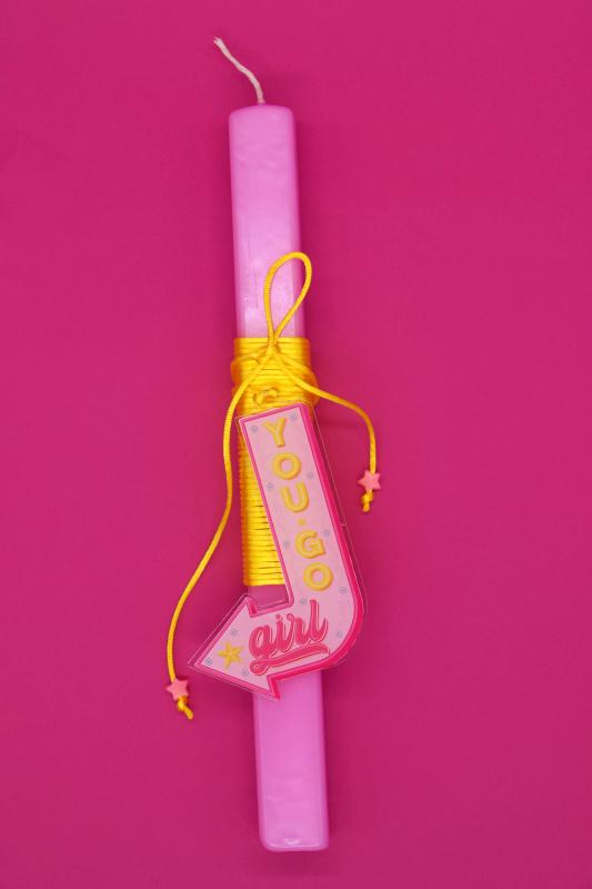 You Go Girl Easter Candle